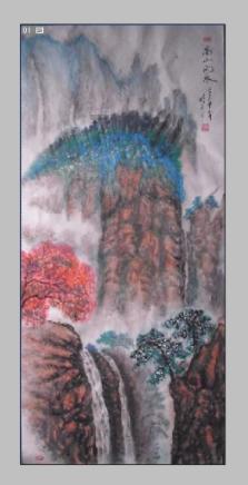 五彩泡沫